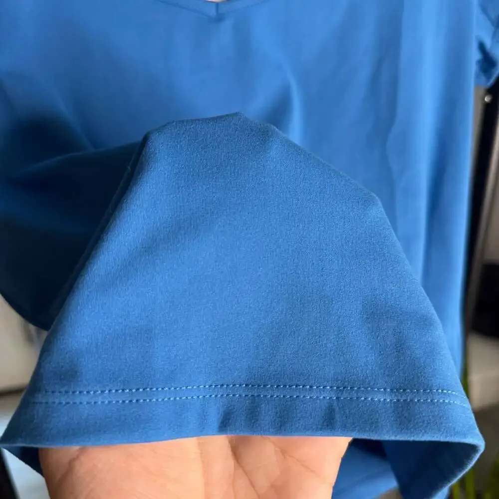 Cotton On Hold Me Tee Size XL Blue Scoop Neck Short Sleeve